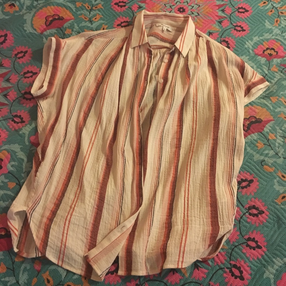 Madewell Central Shirt in Albee Stripe